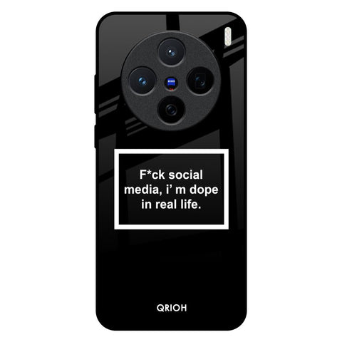 Dope In Life Vivo X200 5G Glass Back Cover Online