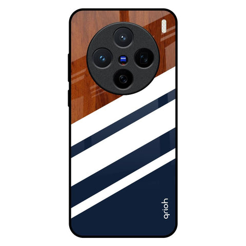 Bold Stripes Vivo X200 5G Glass Back Cover Online