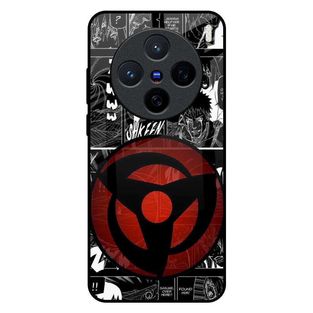 Sharingan Vivo X200 5G Glass Back Cover Online