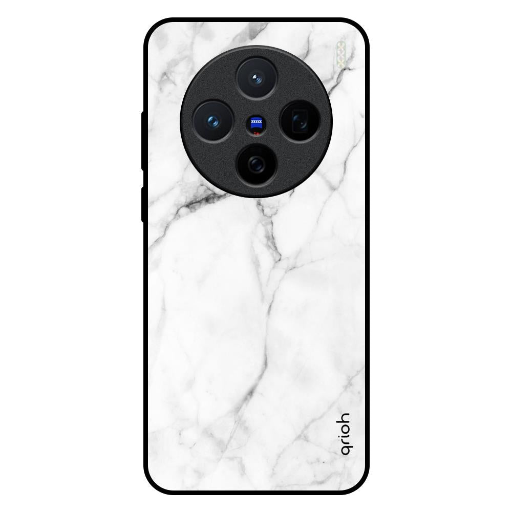 Modern White Marble Vivo X200 5G Glass Back Cover Online