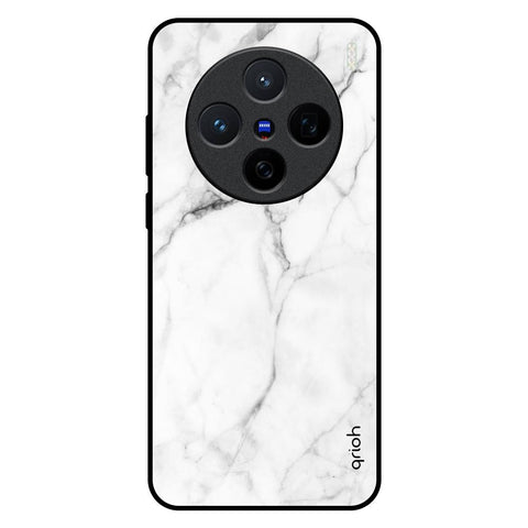 Modern White Marble Vivo X200 5G Glass Back Cover Online