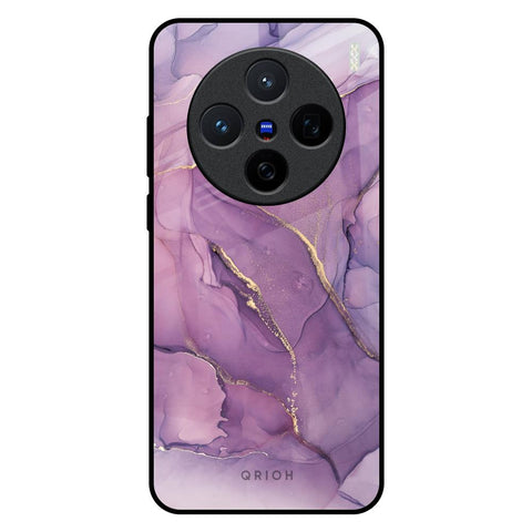 Purple Gold Marble Vivo X200 5G Glass Back Cover Online