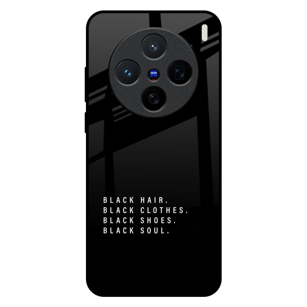 Black Soul Vivo X200 5G Glass Back Cover Online
