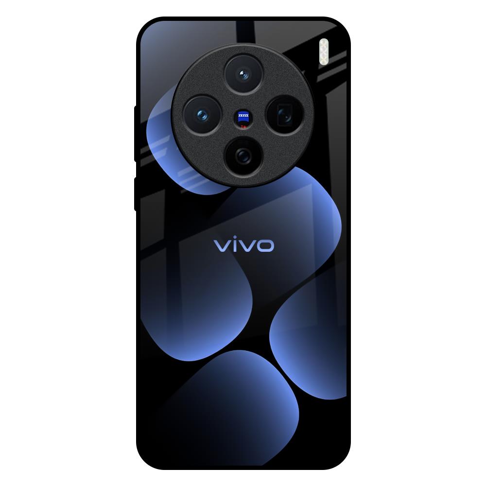 Five Blue Spots Vivo X200 5G Glass Back Cover Online