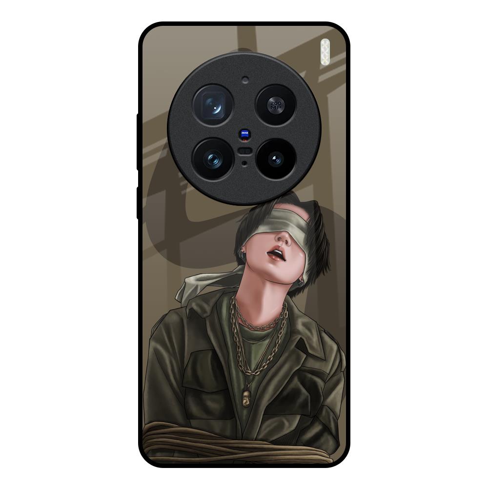 Blind Fold Vivo X200 Pro 5G Glass Back Cover Online