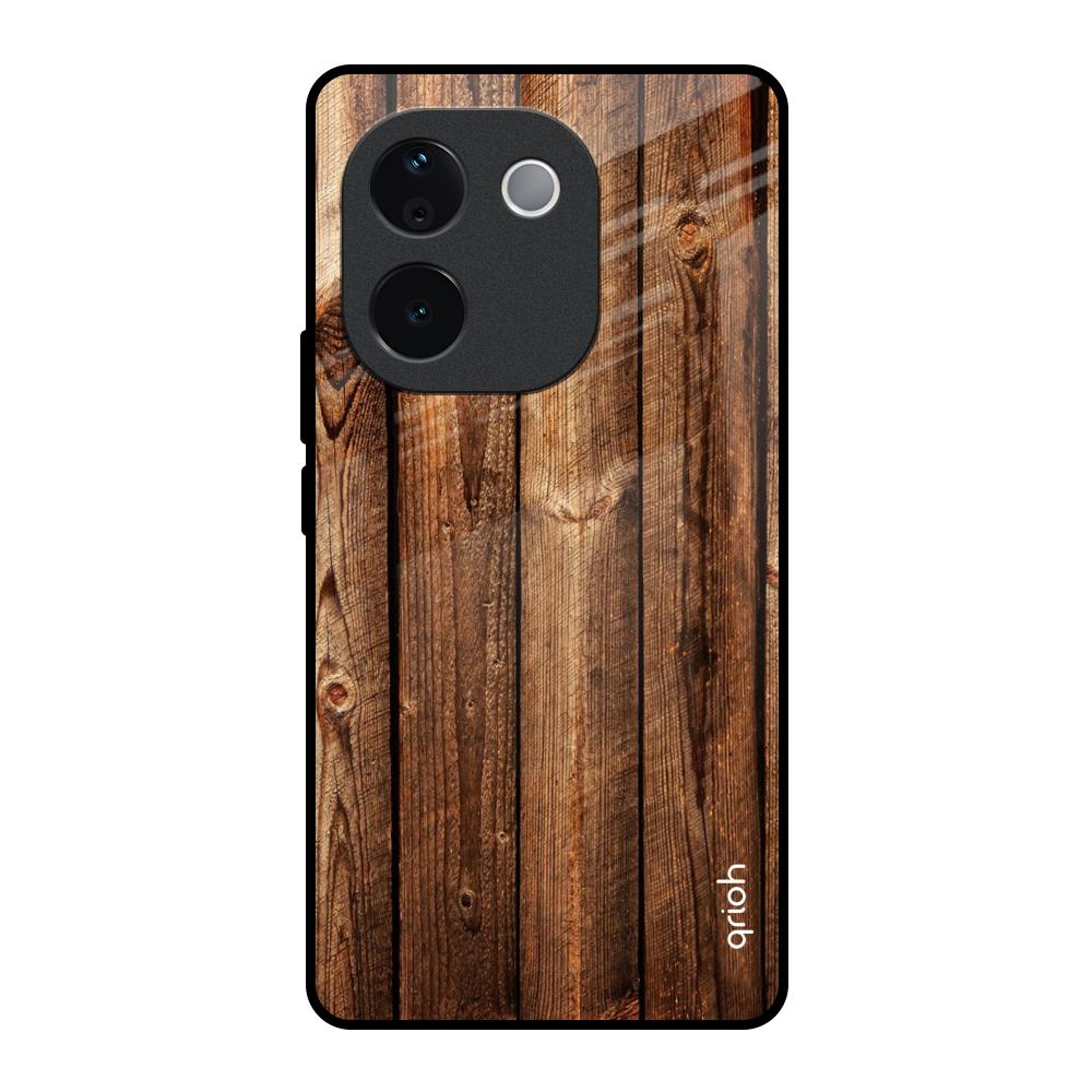 Timber Printed Vivo T3 Pro 5G Glass Back Cover Online
