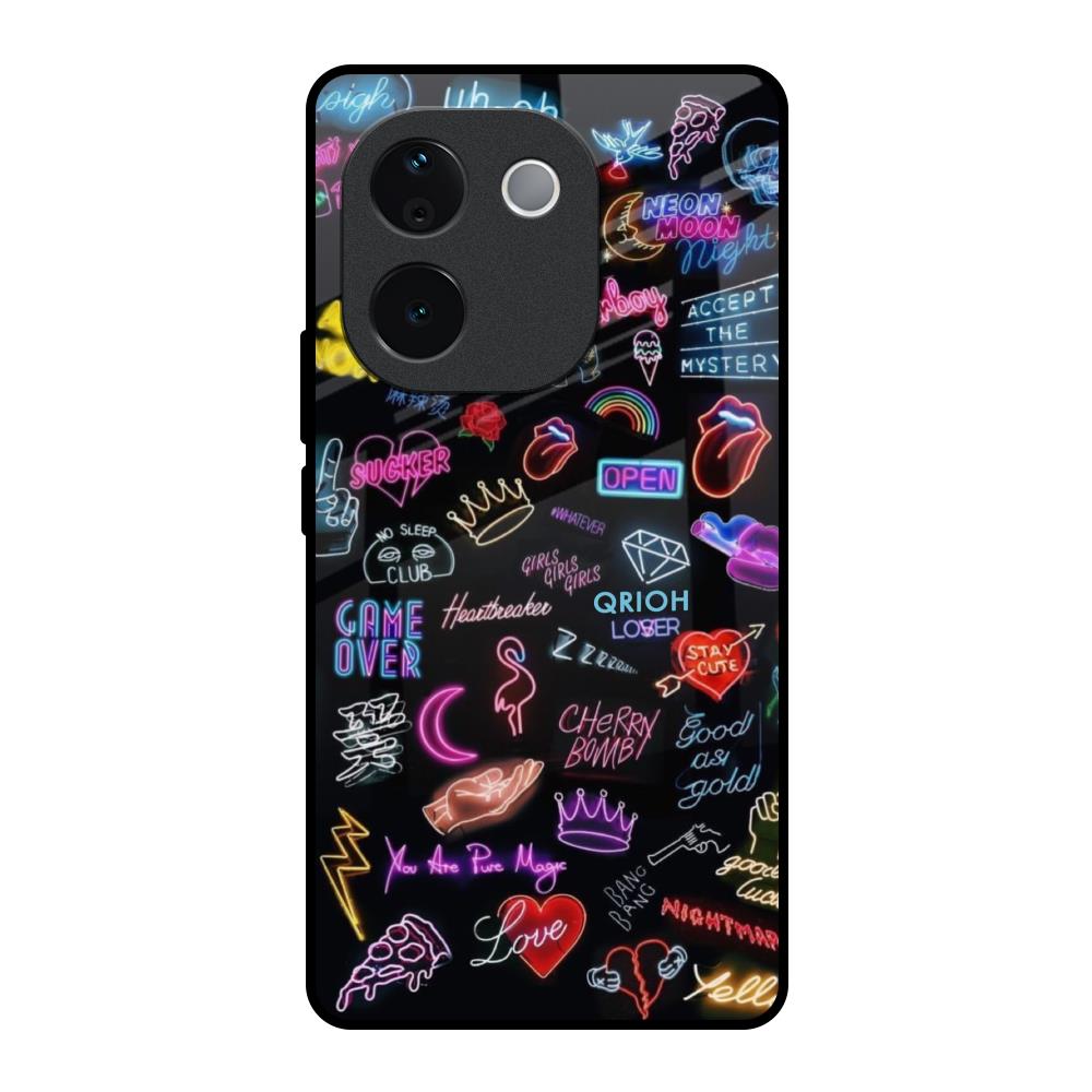 Accept The Mystery Vivo T3 Pro 5G Glass Back Cover Online