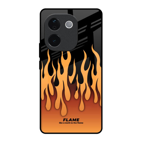 Fire Flame IQOO Z9s Pro 5G Glass Back Cover Online