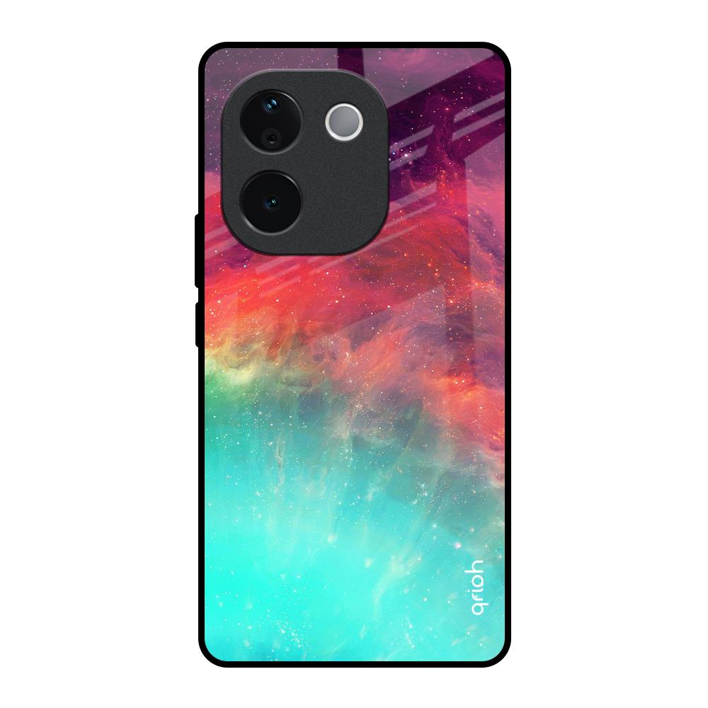 Colorful Aura IQOO Z9s Pro 5G Glass Back Cover Online