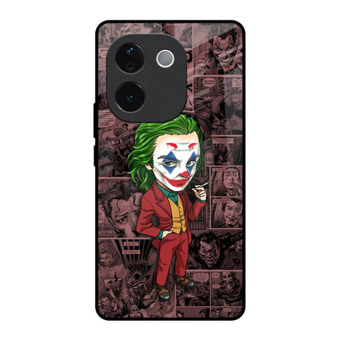 Joker Cartoon IQOO Z9s Pro 5G Glass Back Cover Online