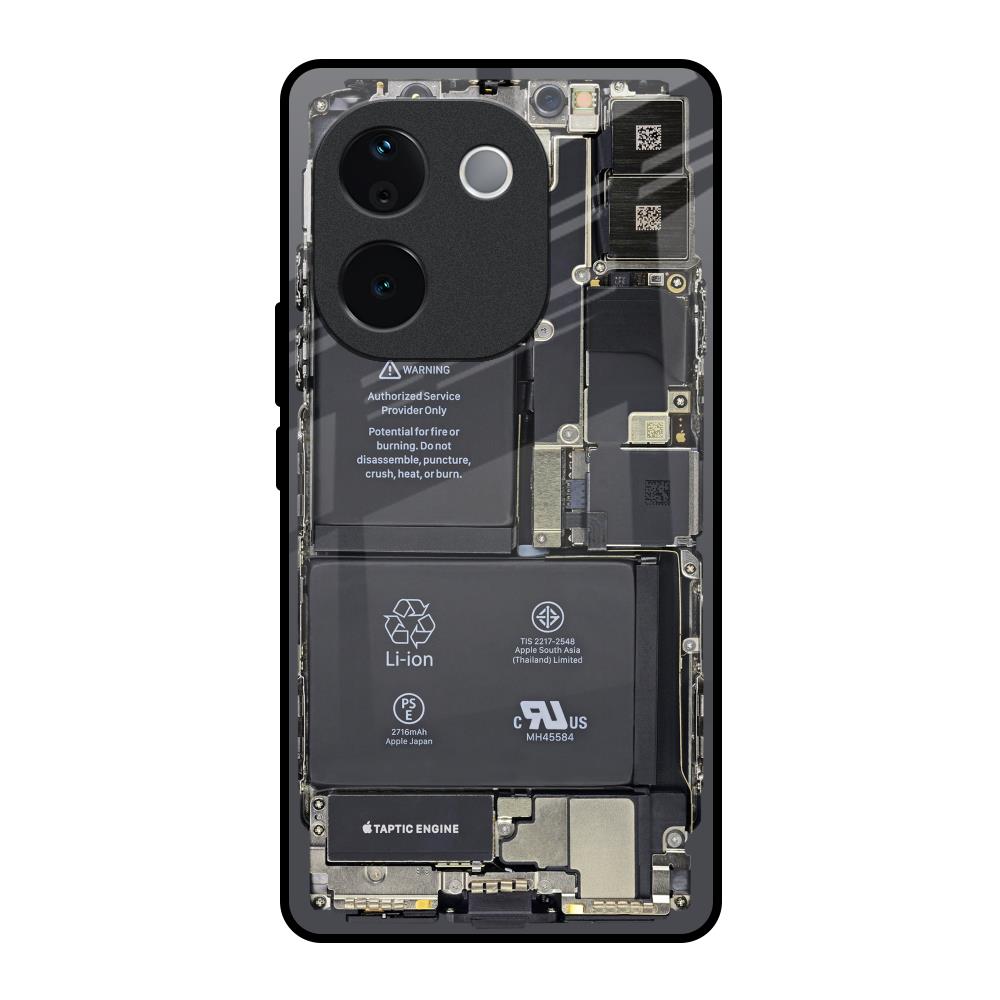 Skeleton Inside IQOO Z9s Pro 5G Glass Back Cover Online