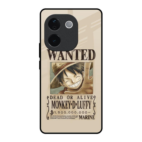 Luffy Wanted IQOO Z9s Pro 5G Glass Back Cover Online