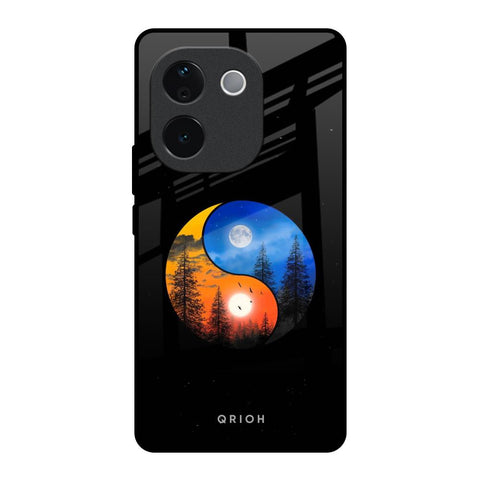 Yin Yang Balance IQOO Z9s Pro 5G Glass Back Cover Online