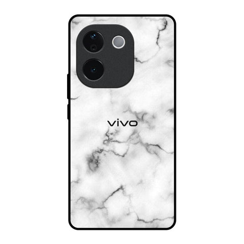 Satin White Marble IQOO Z9s Pro 5G Glass Back Cover Online