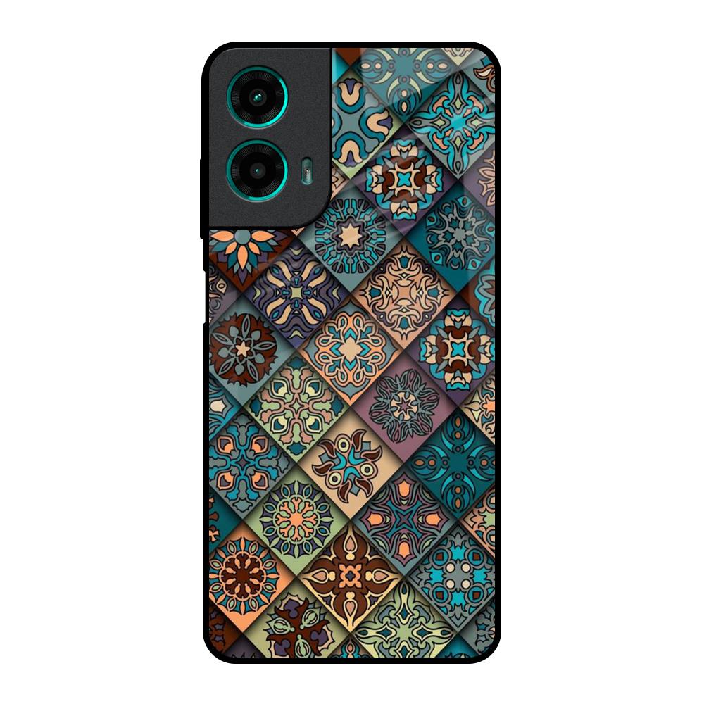 Retro Art Motorola G35 5G Glass Back Cover Online
