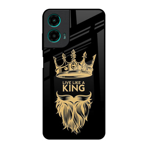 King Life Motorola G35 5G Glass Back Cover Online