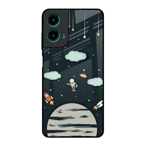 Astronaut Dream Motorola G35 5G Glass Back Cover Online