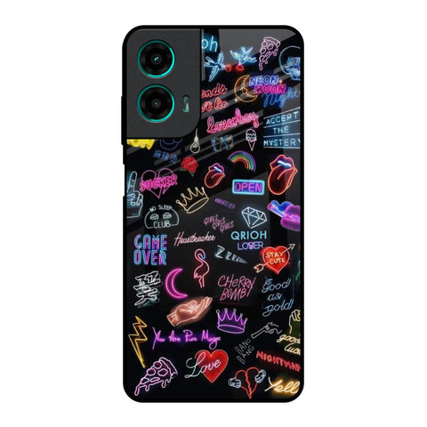 Accept The Mystery Motorola G35 5G Glass Back Cover Online