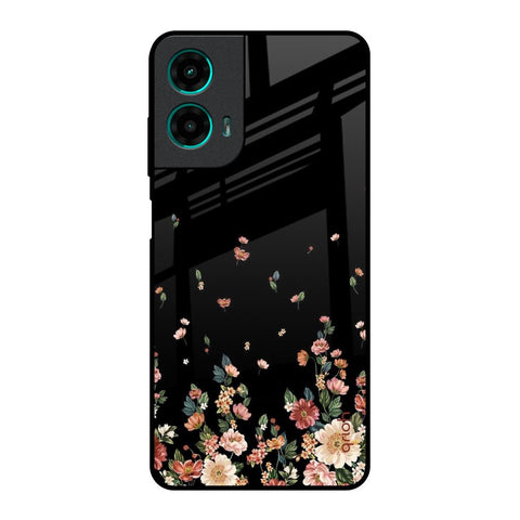 Floating Floral Print Motorola G35 5G Glass Back Cover Online