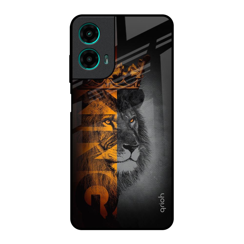 King Of Forest Motorola G35 5G Glass Back Cover Online