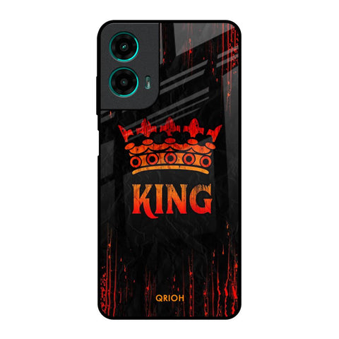 Royal King Motorola G35 5G Glass Back Cover Online