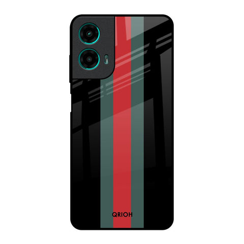 Vertical Stripes Motorola G35 5G Glass Back Cover Online