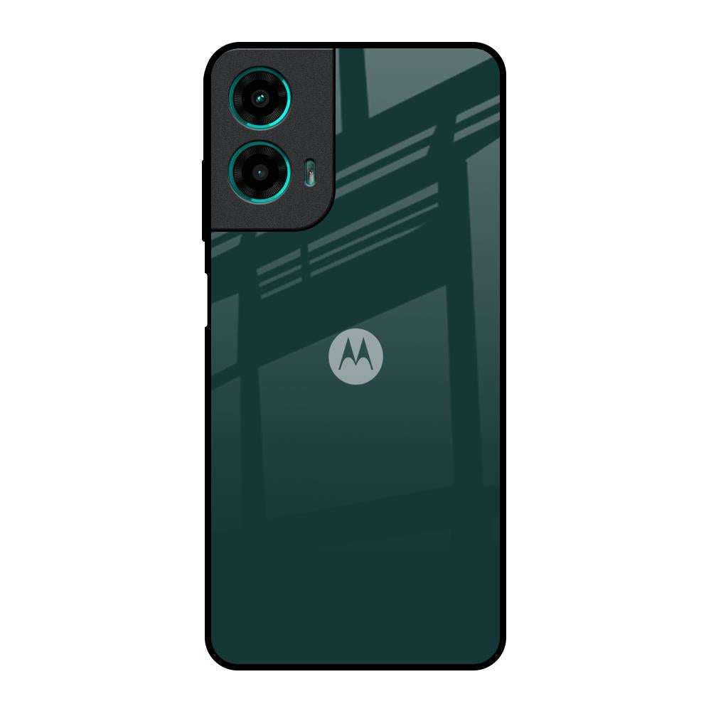 Olive Motorola G35 5G Glass Back Cover Online