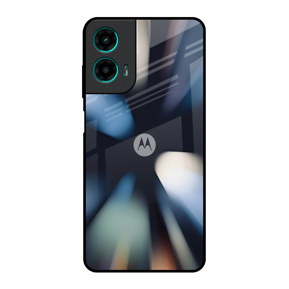 Colorful Illusion Motorola G35 5G Glass Back Cover Online