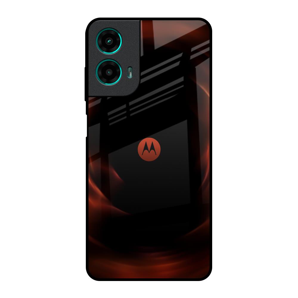 Evil Fire Motorola G35 5G Glass Back Cover Online