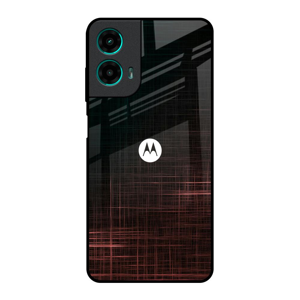 Wooden Mat Motorola G35 5G Glass Back Cover Online