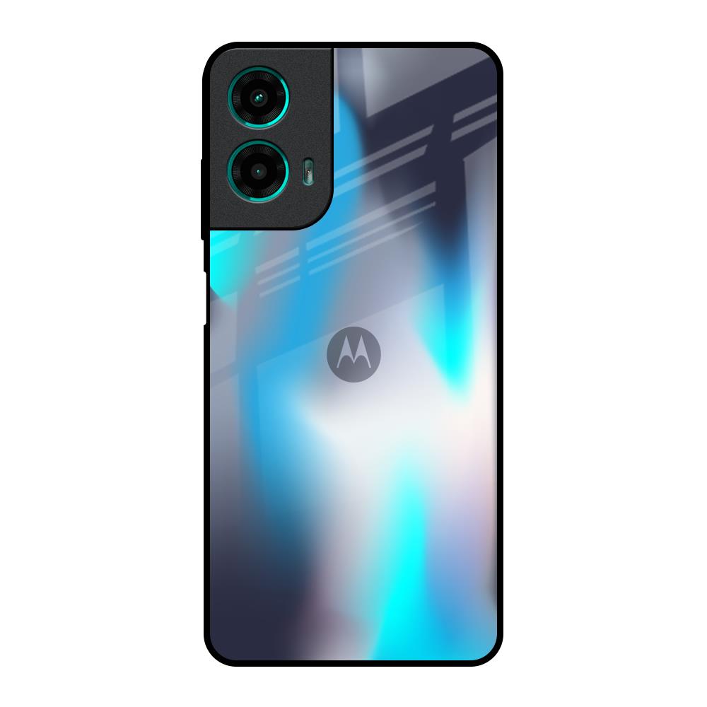 Blue Swan Shadow Motorola G35 5G Glass Back Cover Online