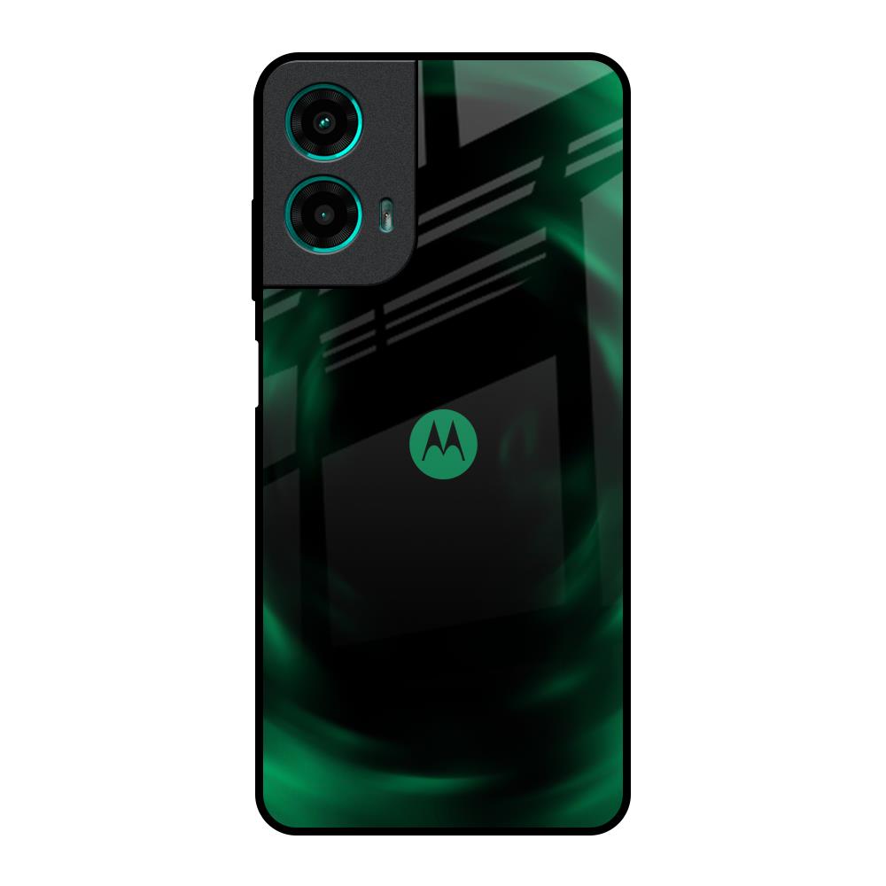 Green Well Motorola G35 5G Glass Back Cover Online