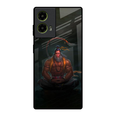Lord Hanuman Animated Motorola G85 5G Glass Back Cover Online
