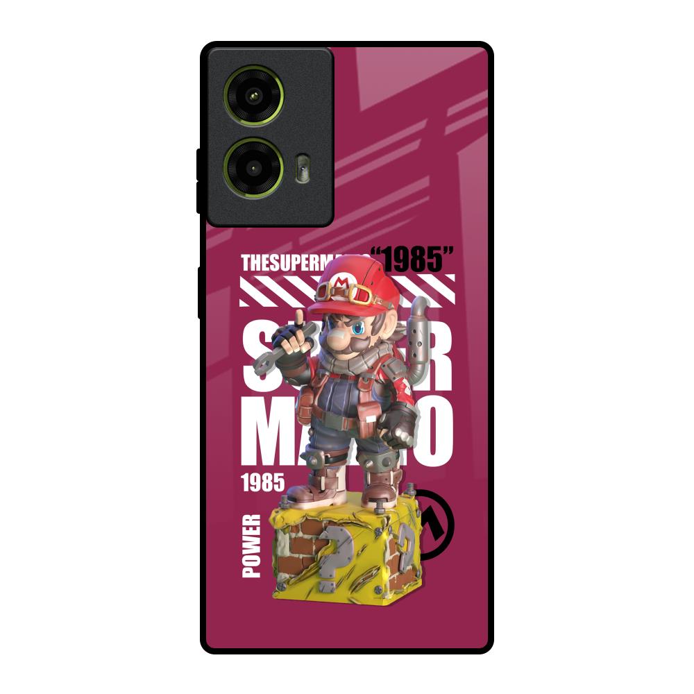 Gangster Hero Motorola G85 5G Glass Back Cover Online