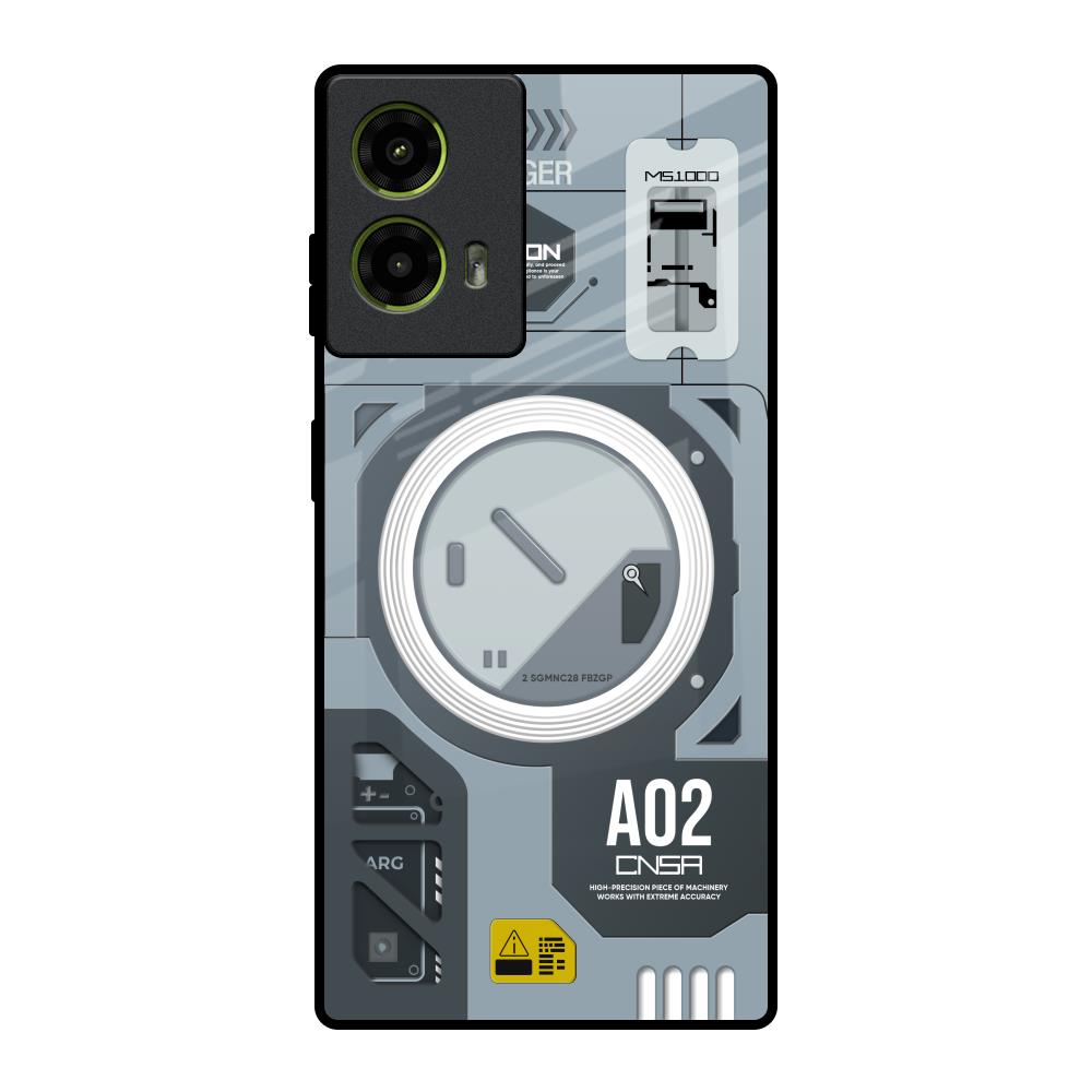 Modern Technology Motorola G85 5G Glass Back Cover Online