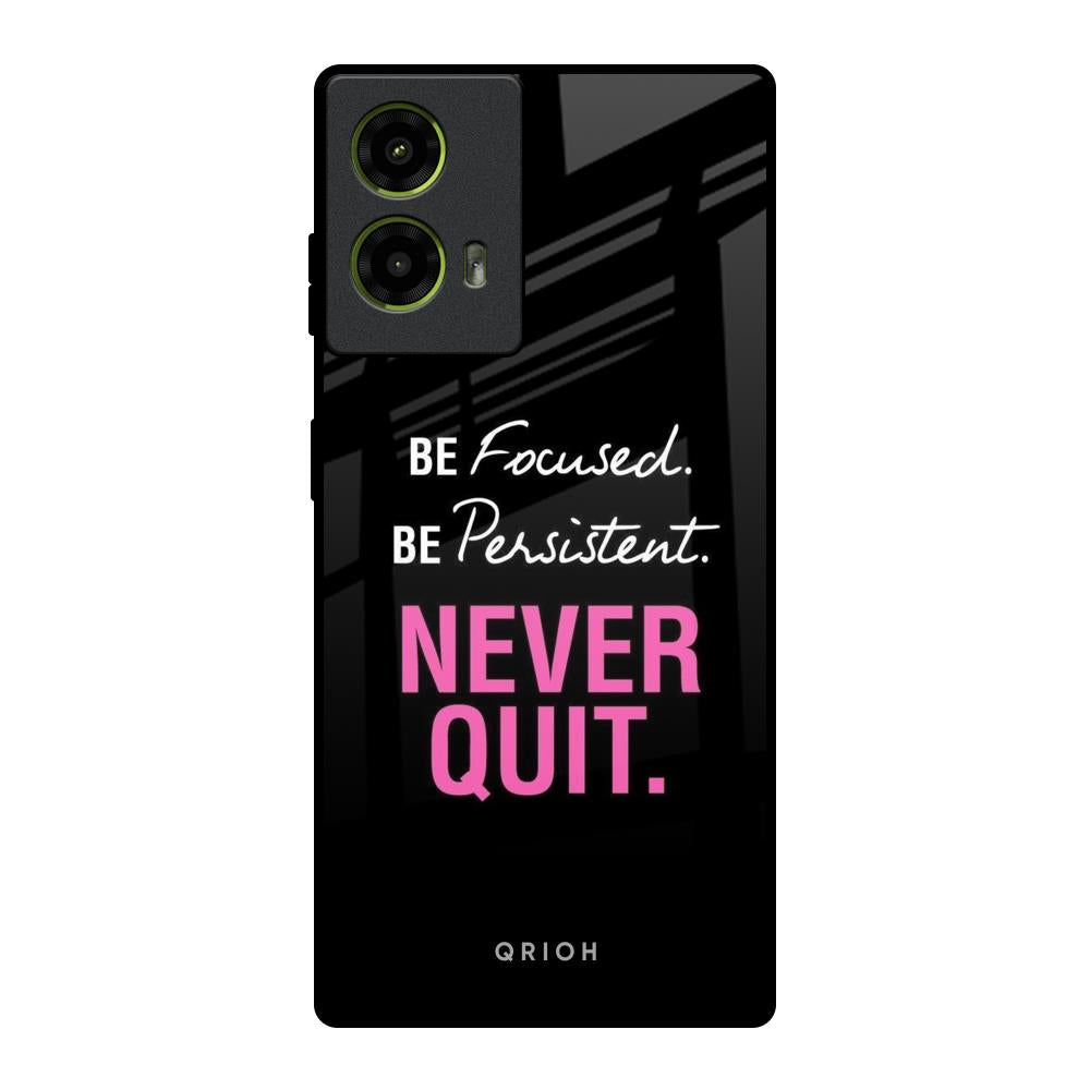Be Focused Motorola G85 5G Glass Back Cover Online