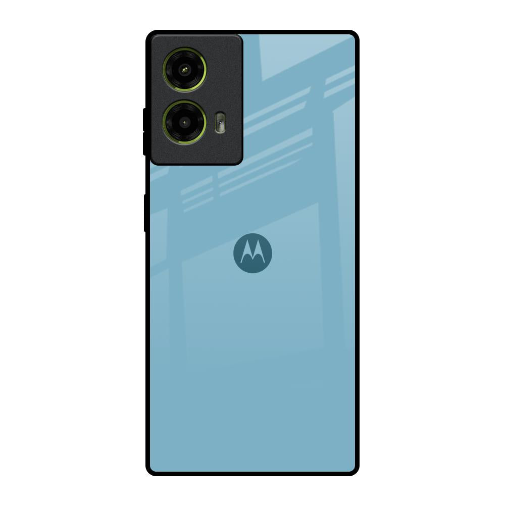 Sapphire Motorola G85 5G Glass Back Cover Online