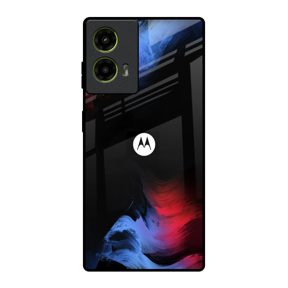 Fine Art Wave Motorola G85 5G Glass Back Cover Online