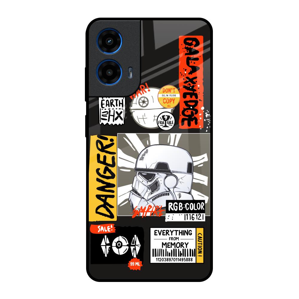 Galaxy Edge Motorola G45 5G Glass Back Cover Online