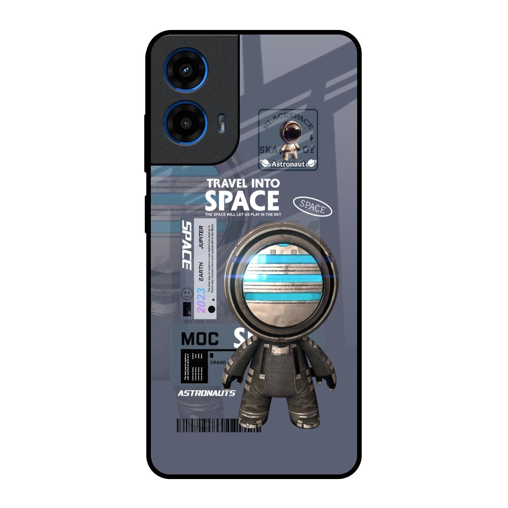 Space Travel Motorola G45 5G Glass Back Cover Online