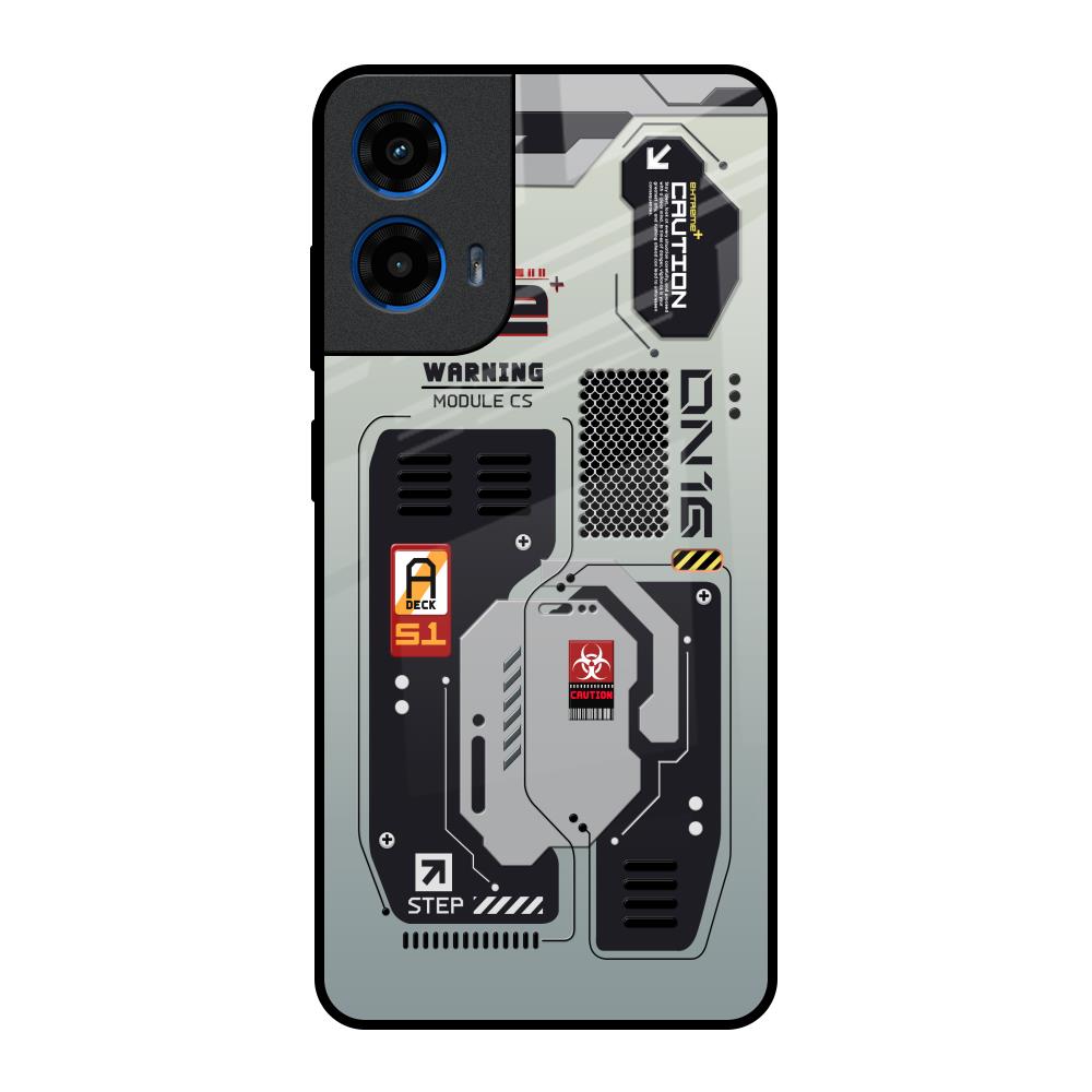 Techno Vibes Motorola G45 5G Glass Back Cover Online