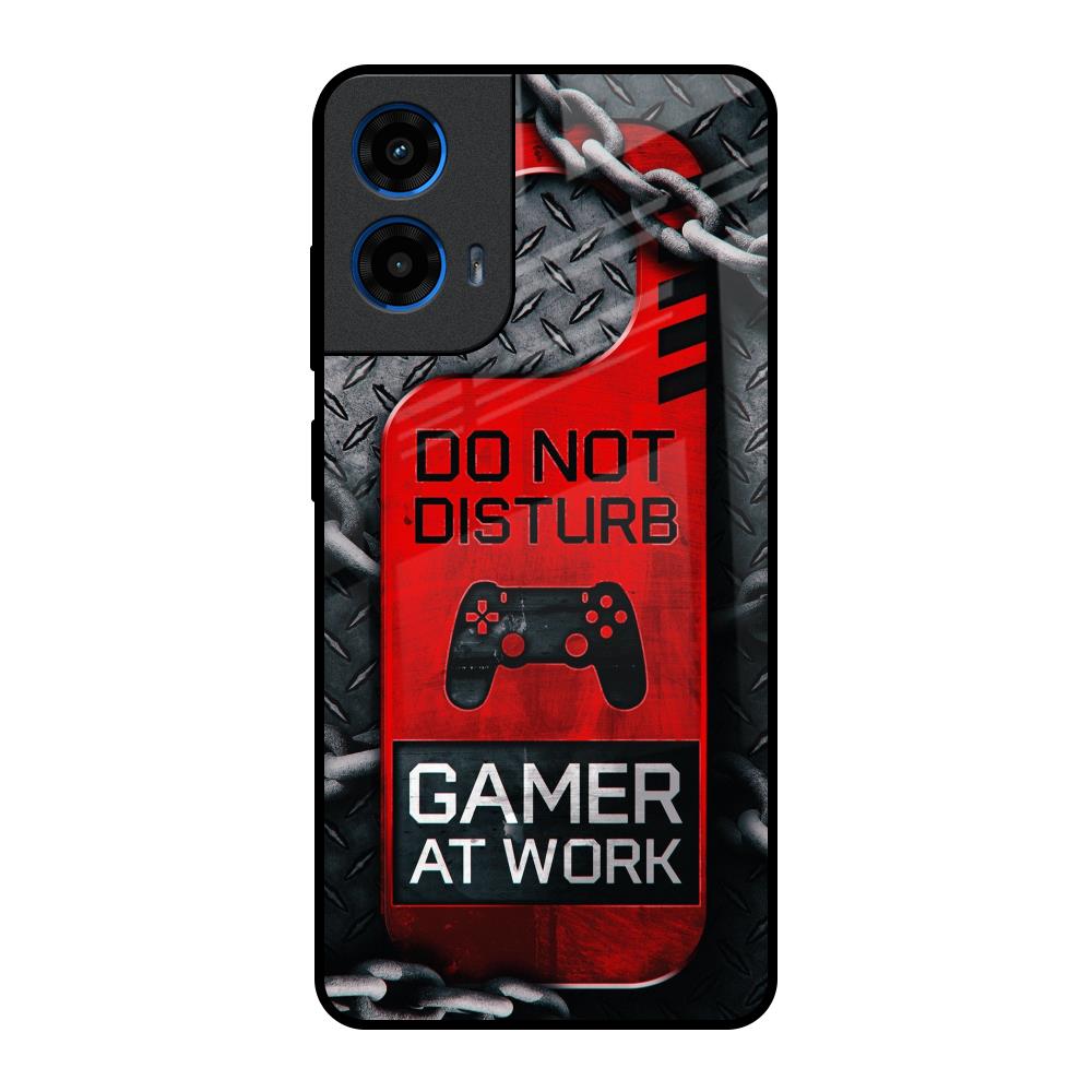 Do No Disturb Motorola G45 5G Glass Back Cover Online
