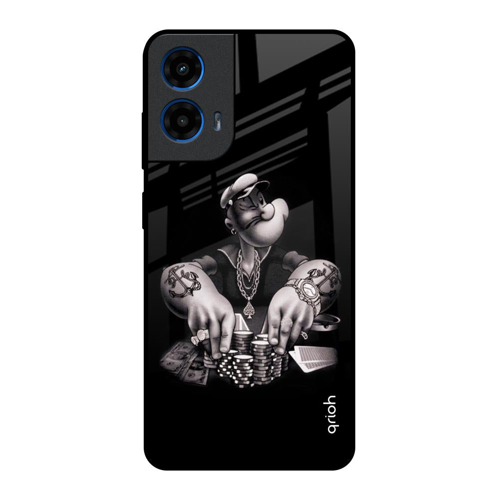 Gambling Problem Motorola G45 5G Glass Back Cover Online