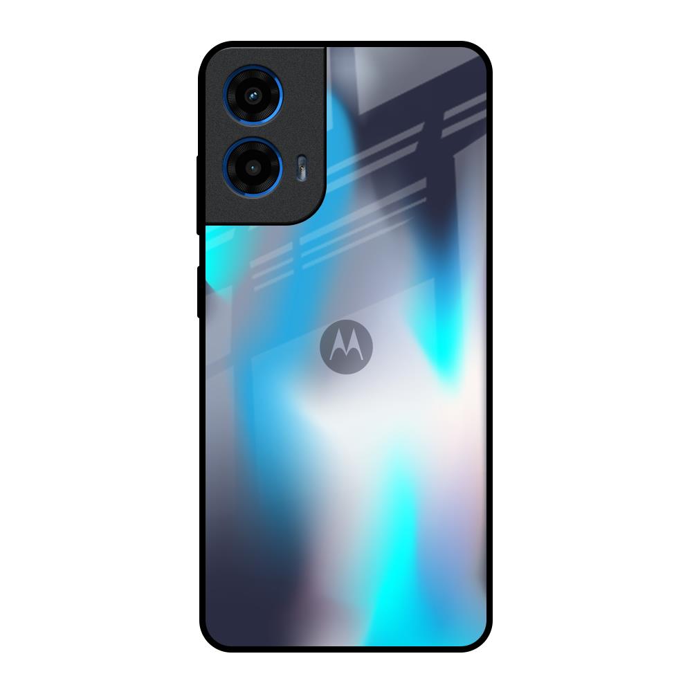 Blue Swan Shadow Motorola G45 5G Glass Back Cover Online