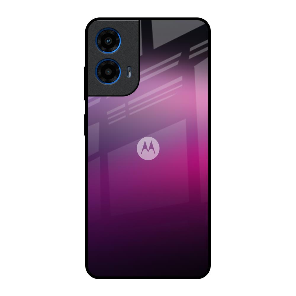 Knight Pink Motorola G45 5G Glass Back Cover Online