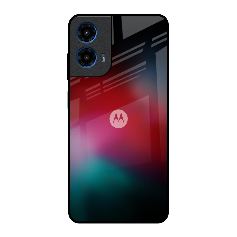 Mystere Red Motorola G45 5G Glass Back Cover Online