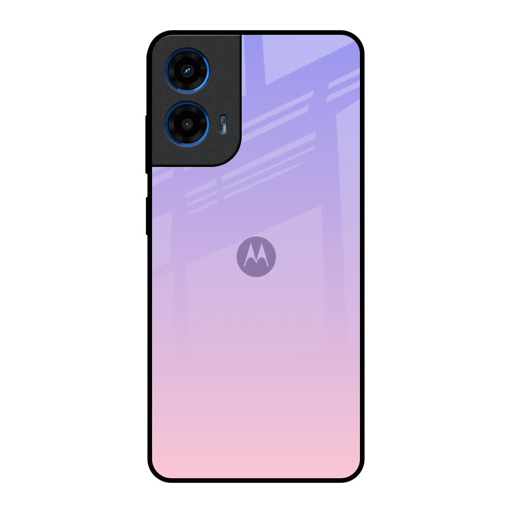 Lavender Gradient Motorola G45 5G Glass Back Cover Online