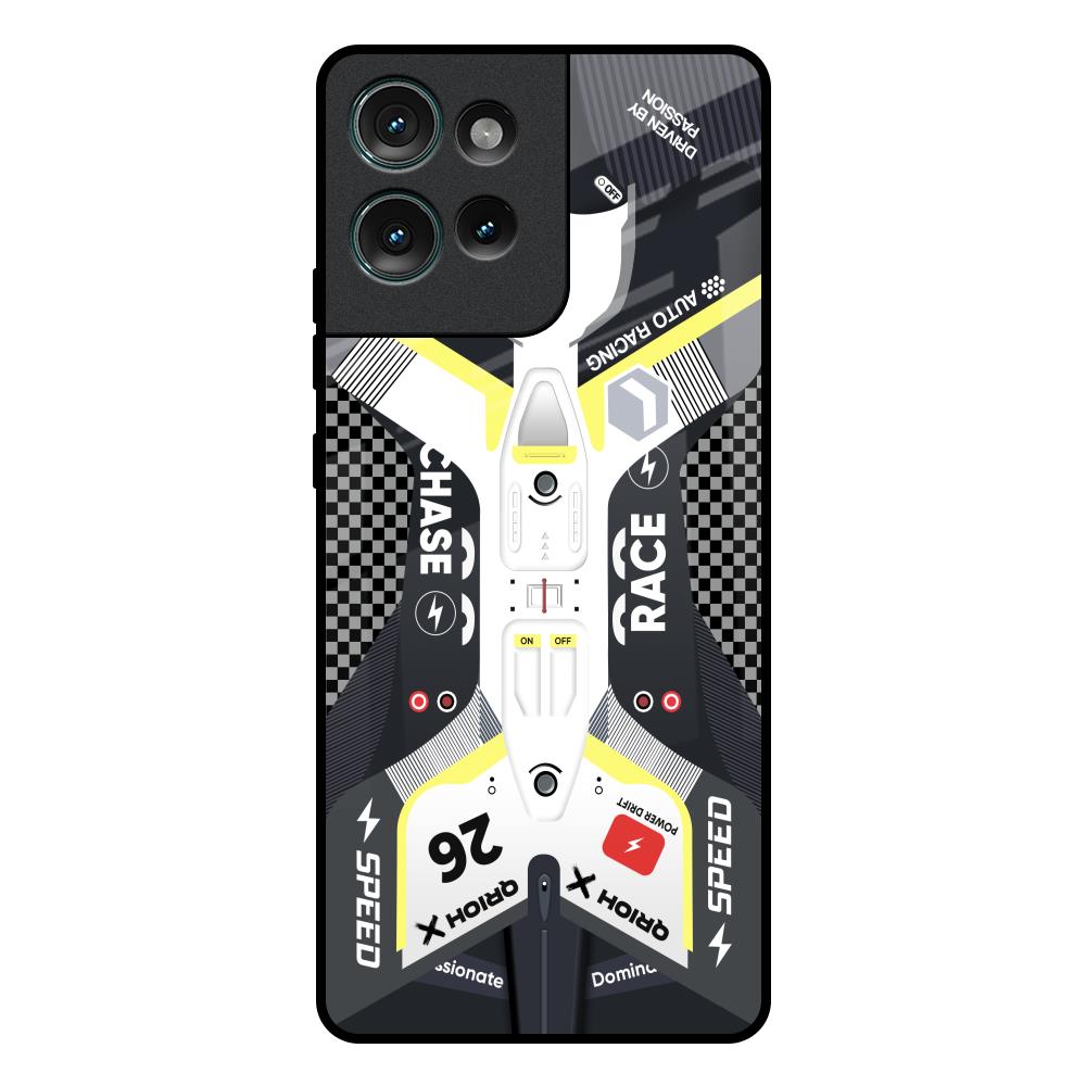 Car Enthusiast Motorola Edge 50 5G Glass Back Cover Online