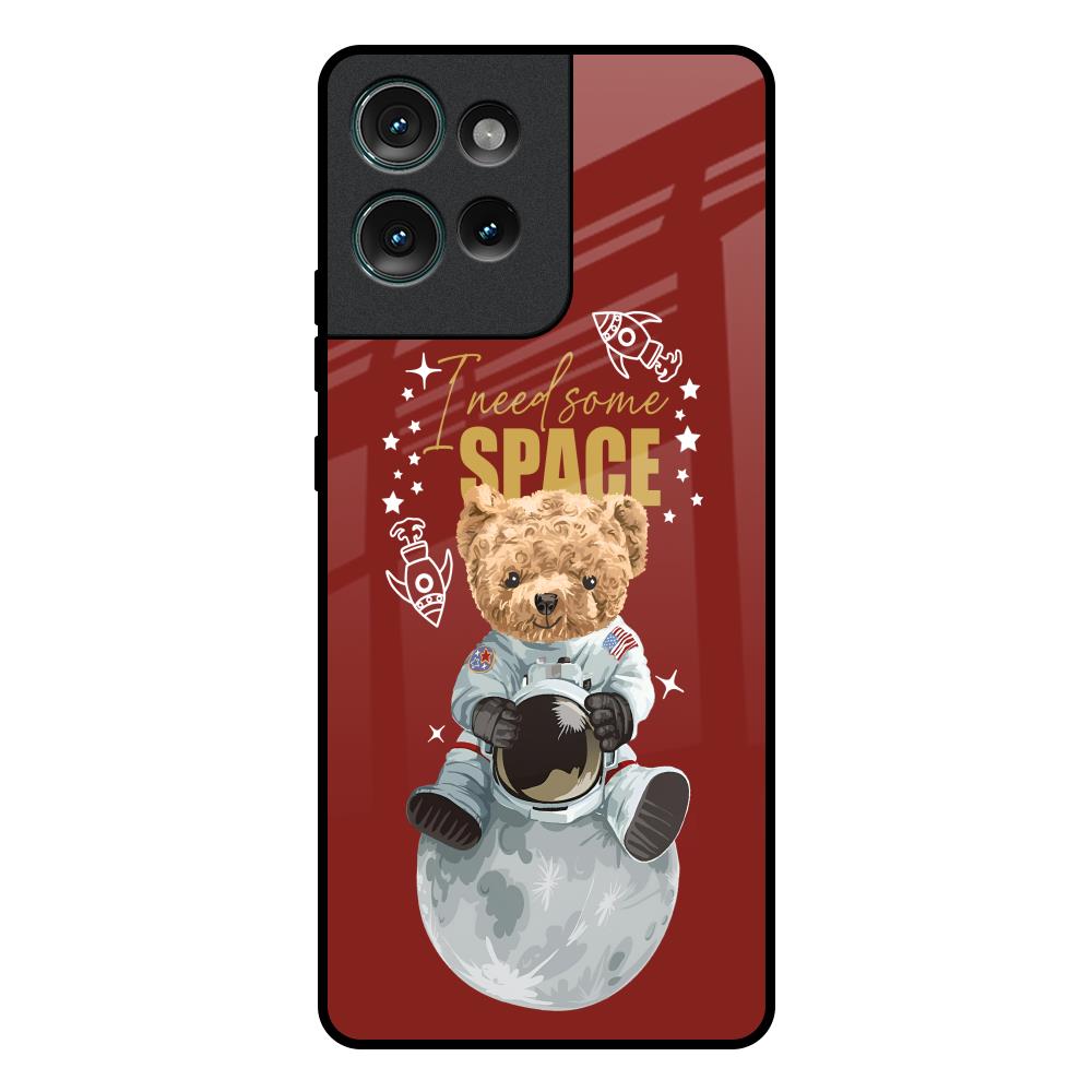 Astronaut Bear Motorola Edge 50 5G Glass Back Cover Online