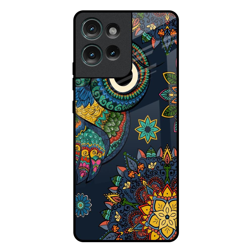 Owl Art Motorola Edge 50 5G Glass Back Cover Online